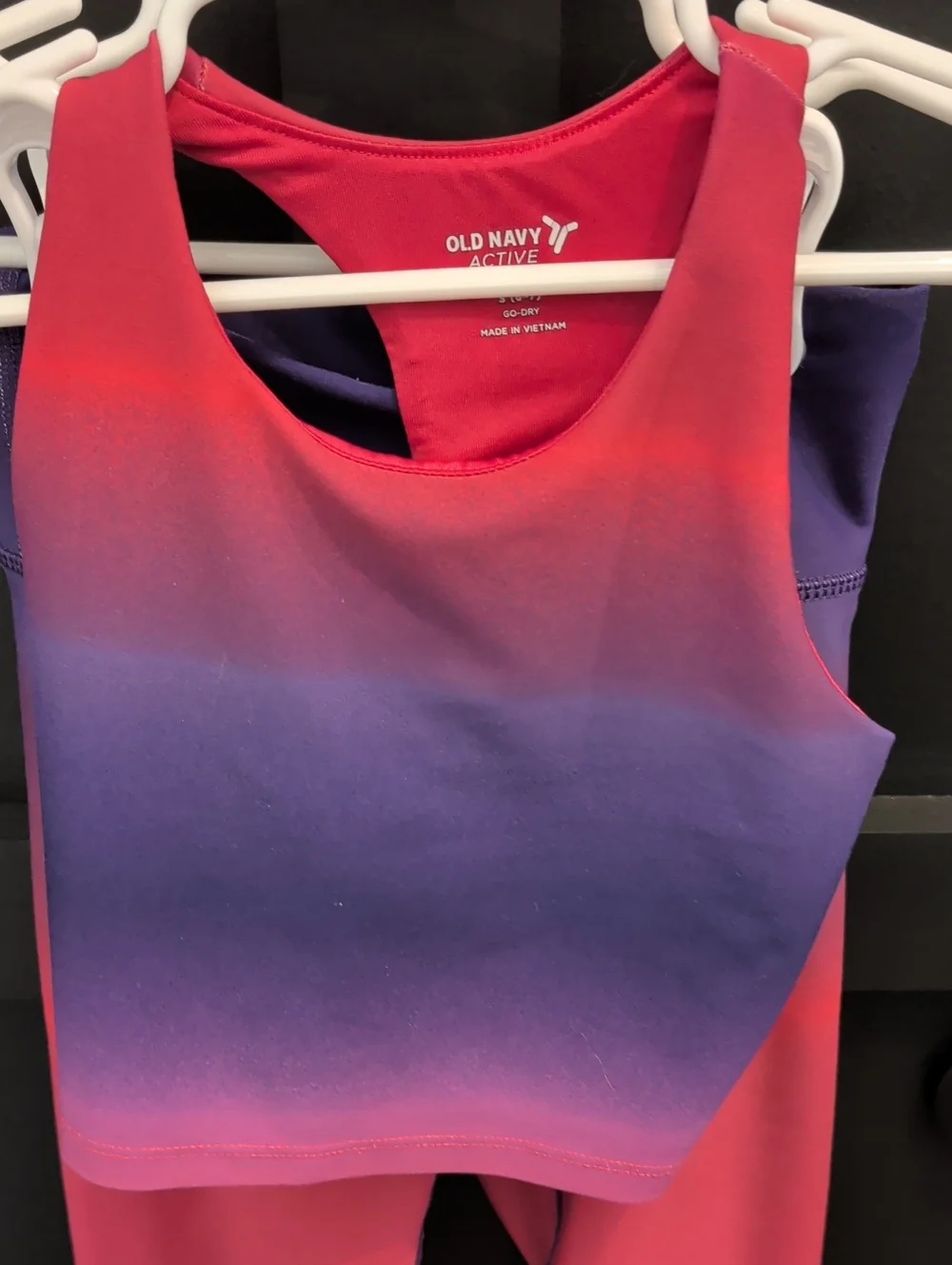 Old Navy Girls Gradient Active Set - Pink & Purple